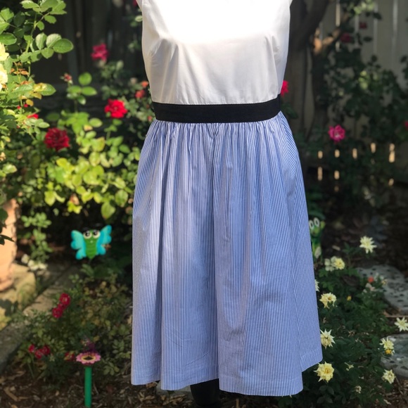 LOFT Cotton Sleeveless Sheath - Picture 2 of 6